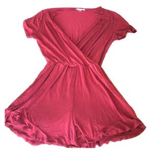 Maroon romper